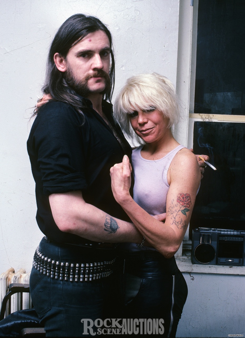 Lemmy and Wendy O Williams in 1984. 